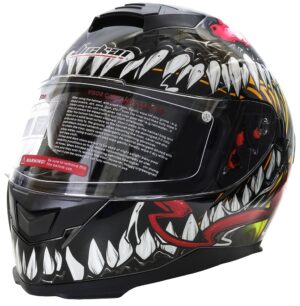 Casco para Moto Jiekai JK-318 A1 - Graphic