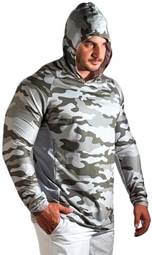 Camiseta Sunflex Confort Dry UV50+ Masculina - Gris