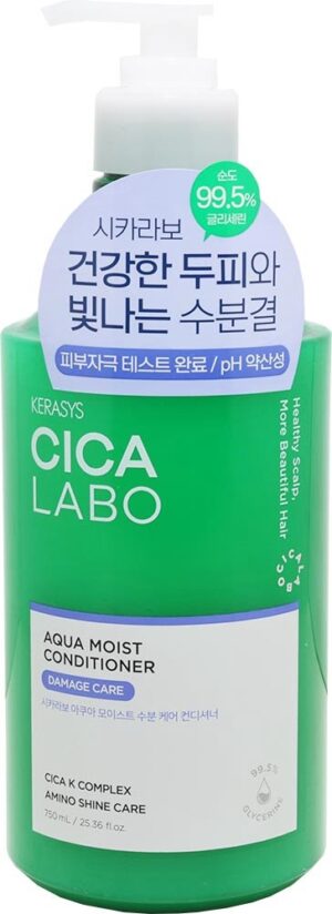Acondicionador Kerasys Cica Labo Aqua Moist - 750mL
