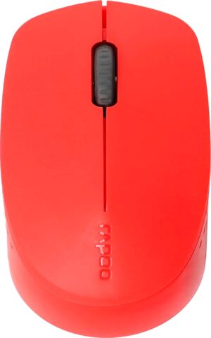 Mouse Rapoo M100 Silent Wireless 2.4GHz Red