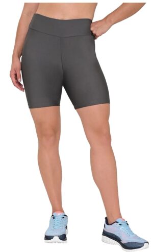 Short Legging Olympikus OBWWT24807/24W Gris Femenino