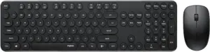 Teclado y Mouse Inalámbrico Rapoo X260S - Negro (Inglés)