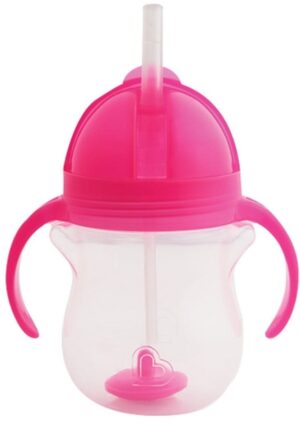 Vaso de entrenamiento Munchkin Any Angle - 24188 (207ml) Rosa