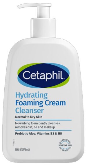 Crema Limpiador Facial Cetaphil Hydrating Foaming - 473mL