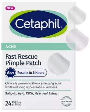 Parche para Acne Cetaphil Fast Rescue Pimple (24 Unidades)