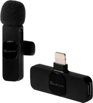 Micrófono Inalámbrico MOX MO-MIC22 para Smartphone Lightning
