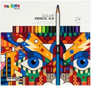 Lapis de Color Carioca Plus 4.0 - 45203 (24 colores)