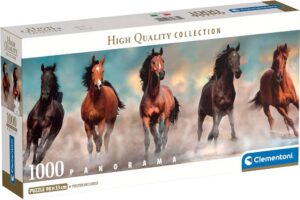 Rompecabeza Horses High Quality Collection Clementoni - 39875 (1000 pzs)