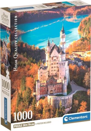 Rompecabeza Neuschwanstein High Quality Collection Clementoni - 39909 (1000 pzs)