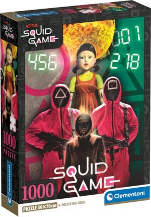 Rompecabeza Squid Game Clementoni - 29068 (1000 pzs)