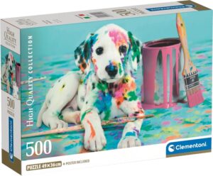 Rompecabeza The Funny Dalmatian High Quality Collection Clementoni - 35545 (500 pzs)