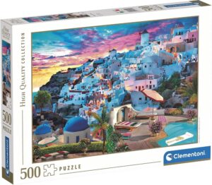 Rompecabeza Greece View High Quality Collection Clementoni - 35149 (500 pzs)