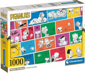 Rompecabeza Peanuts Clementoni - 39803 (1000 pzs)