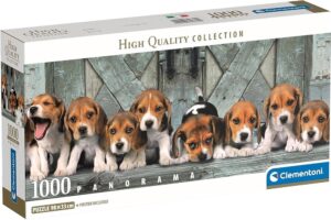 Rompecabeza Beagles High Quality Collection Clementoni - 39869 (1000 pzs)
