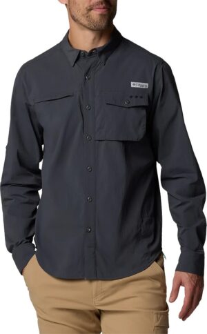 Camisa Columbia 2120851-011 Shark - Masculina