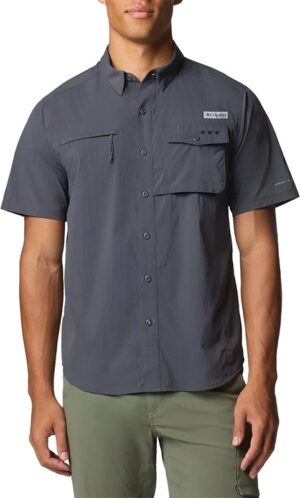 Camisa Columbia 2120861-011 Shark - Masculina