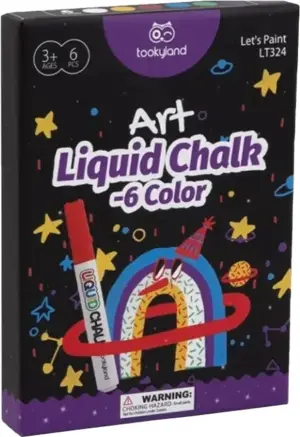 Marcador de Tiza Líquida Tookyland Liquid Chalk - LT324 (6 colores)