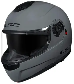 Casco para Moto LS2 Strobe II FF908 - Tamaño M (57-58) - Solid Nardo Grey