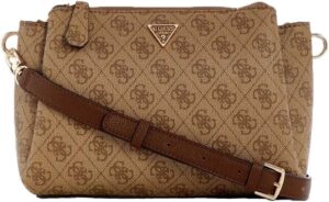 Bolsa Guess BG967212 LGW Femenina - Latte Logo Brown