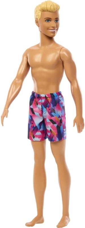 Muñeco Ken Barbie na Praia Mattel - HXX52