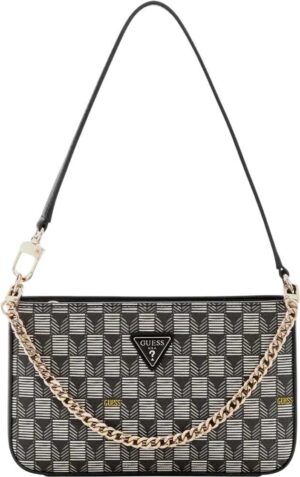 Bolsa Guess JT868172 Femenina - Logo Black