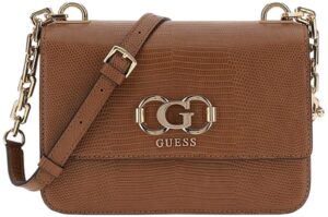 Bolsa Guess KG962420 Salinge Femenina - Cognac