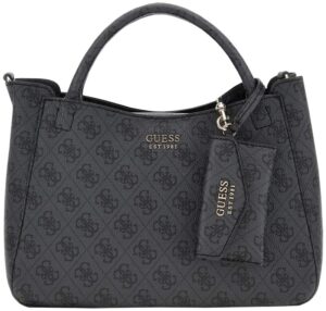 Bolsa Guess LG964805 Brenton Feminina - Coal Logo