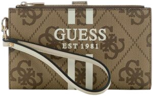 Cartera Guess OS7459157 Laurel II SLG Femenina - Latte Logo