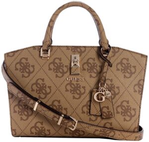 Bolsa Guess OS965506 Queensland Femenina - Latte Logo