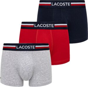 Boxer Lacoste 5H2390-23Masculino (3 Unidades)