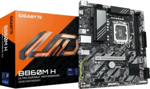 Placa Madre Gigabyte B860M H LGA1851/2xDDR5/PCI-E/M.2/HDMI