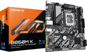 Placa Madre Gigabyte B860M K LGA1851/2xDDR5/PCI-E/M.2/HDMI