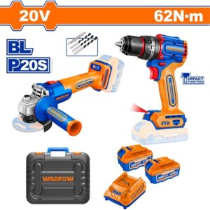 Combo de Herramientas inalámbricas Wadfow WCK20273 20V (x2 baterías)