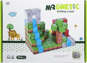 Cubos Magnéticos de Construcción Magnetic Chuang Huang - CH1272 (104 pzs)