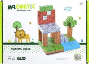 Cubos Magnéticos de Construcción Magnetic Chuang Huang - CH1273 (103 pzs)
