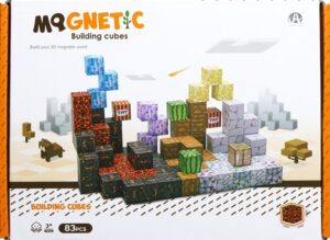 Cubos Magnéticos de Construcción Magnetic Chuang Huang - CH1352 (83 pzs)