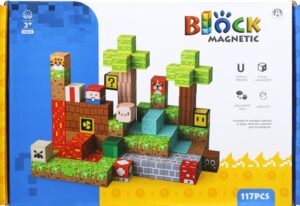 Cubos Magnéticos de Construcción Block Magnetic Chuang Huang - CH1379 (117 pzs)