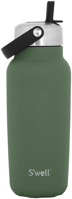 Botella Térmica Swell Explorer Fliw Straw 940mL - Green Jasper Stone