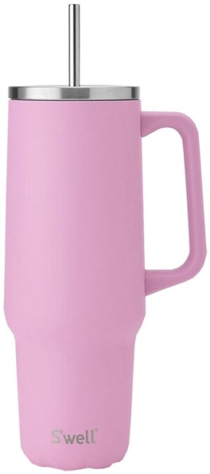 Vaso Térmico con Pajita Swell Tumbler XL 1180mL - Hidrangea Pink