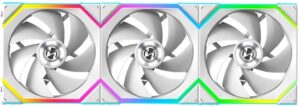 Cooler para Gabinete Lian Li 12SL1W3W Uni Fan SL Wireless 120 ARGB x3 White