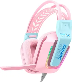 Auricular Gamer Onikuma X13 Hadset Alámbrico - Rosa