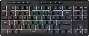 Teclado Alámbrico Gaming Redragon Shiva 87 K516-RGB Negro (Inglés)