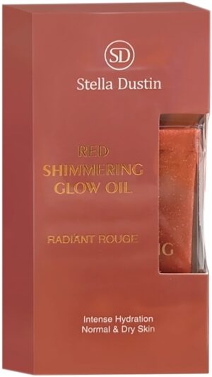 Aceite corporal Stella Dustin Red Shimmering Glow Oil - 100mL
