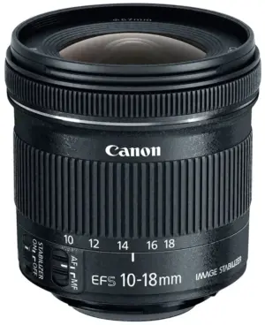 Lente Canon EF-S 10-18mm f/4.5-5.6 IS STM