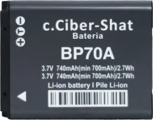 Batería Recargable C.Ciber Shat BP70A - 740mAh