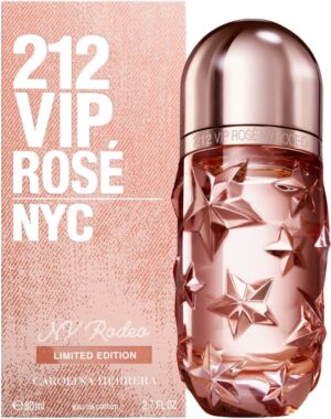 Perfume Carolina Herrera 212 Vip Rosé Ny Rodeo EDP 100mL - Femenino