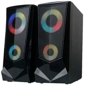 Speaker Satellite Gamer AS-689U USB RGB - Negro