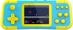 Consola portátil Game A12 666 Juegos en 1 Yellow/Blue