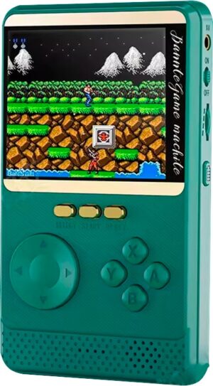 Consola Game Box Q18 2 en 1 Powerbank SK-18 500 Jogos en 1 - Green