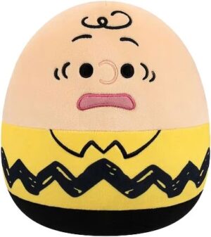 Peluche Charlie Brown Peanuts Squishmallows 8" Jazwares - SQPN00107